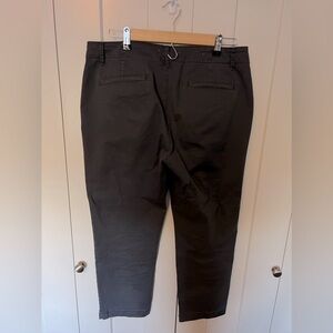 Loft size 12 slim pant washed blue chino